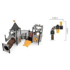 Boston Castle - Mini Set A (Gray & Midnight)