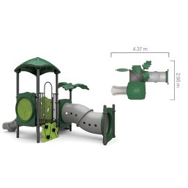Boston Treehouse - Mini Set A (Dark Green & Midnight)