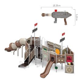 Boston Corsair - Physical Activity Set D (Brown & Tan)