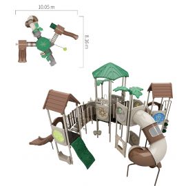Boston Treehouse - Physical Activity Set B (Brown & Tan)