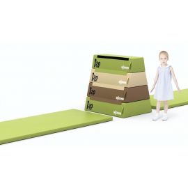 "Outdoor Holey Block Motor Skills Set -  Advanced Jump Game Set  "