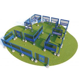 Outdoor Holey Block Set Advanced Maze Set