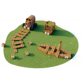 Outdoor Holey Block Set-Advanced  Engineering & Animals Set