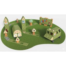 Outdoor Holey Magnetic Block Set - Advanced Engineering Set