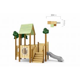 Frankfurt Treehouse - Set F - Light Green Series