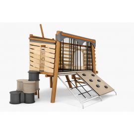 Caribbean Pirates Climbing Set-Prow