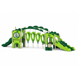Dinosaur Theme - Pysical Activity Set A (Dark green & lime)