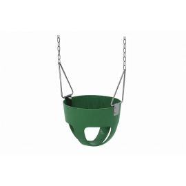 Bucket Seat & Galvanized Chain Set