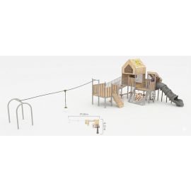 WiseSkywalker - Wood Cabin Set D