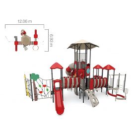 World Klass Play - 0128C (Tan & Red)