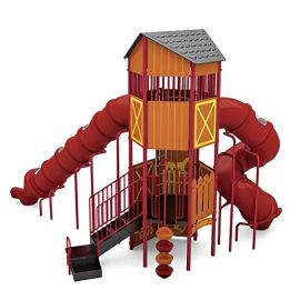 Farm Barn Theme - Physical Activity Set A (Paprika & Red