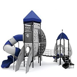 Rocket Theme - Physical Activity Set B (Silver Gray & Blue)