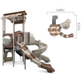 Treehouse Theme - Physical Activity Set C (Brown & Tan)