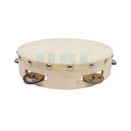 Tampoline Instrument One Stop School Supplies | USL Learning Tools Tambourine with Skin 6 ...