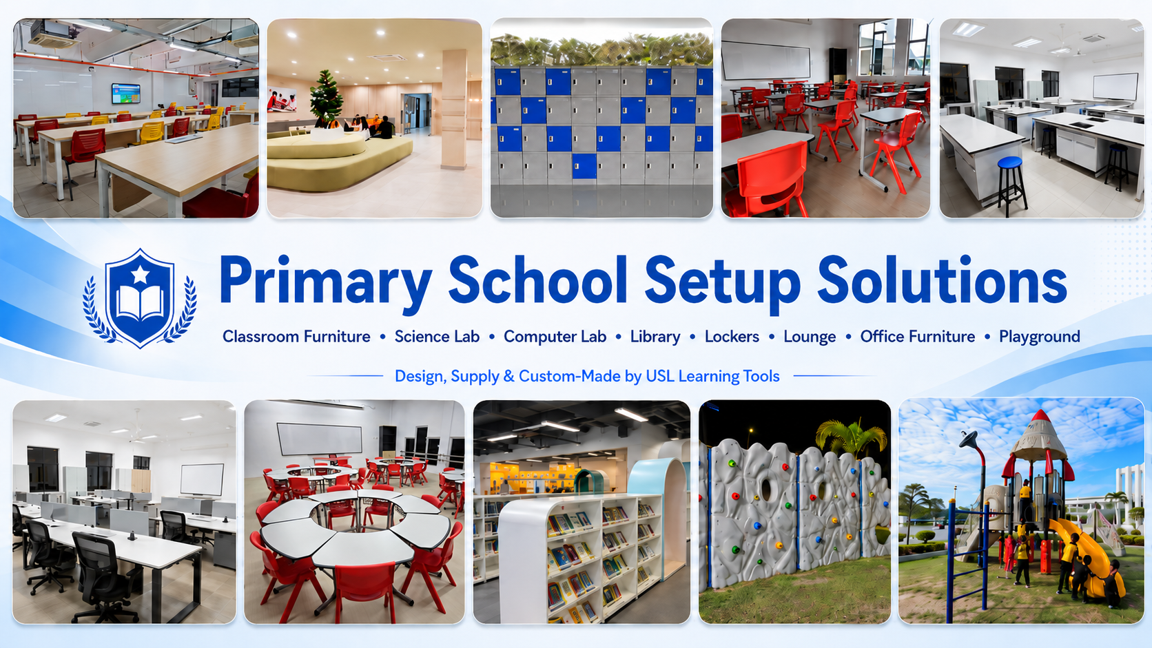 Complete Primary School Setup Package by USL Educational Supplies